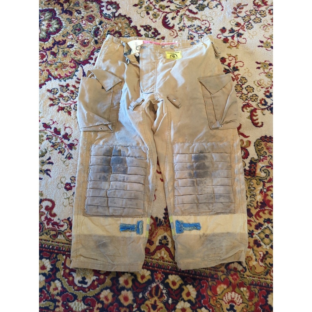 Retired Firefighter‎ Gear Turnout Pants FIRE USED Size 40 X 28 SHELL ONLY!!